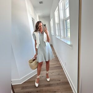 Grey Collard Dress
